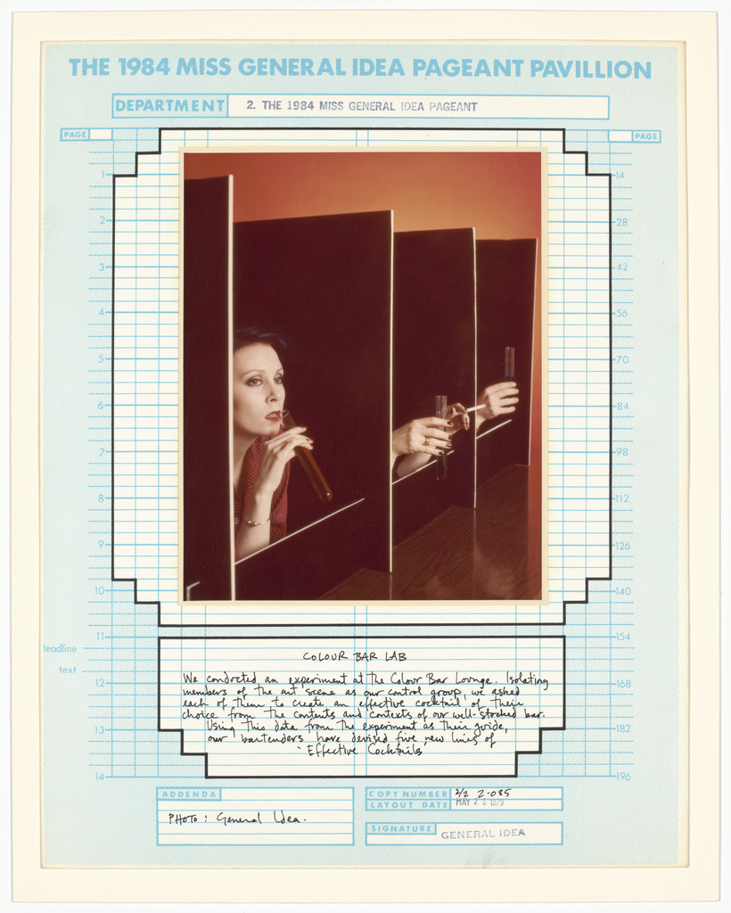 2. The 1984 Miss General Idea Pageant: Colour Bar Lab