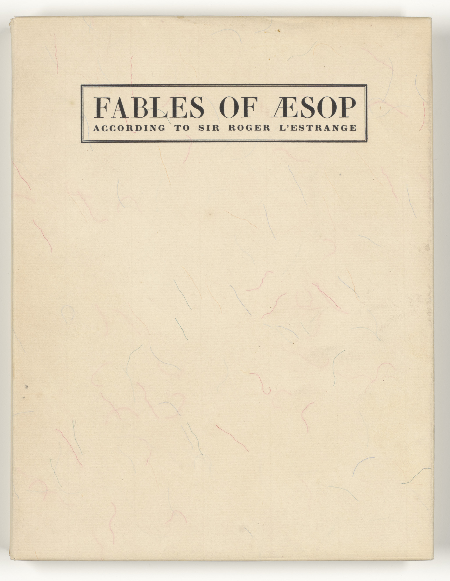 Alexander Calder. Fables of Aesop