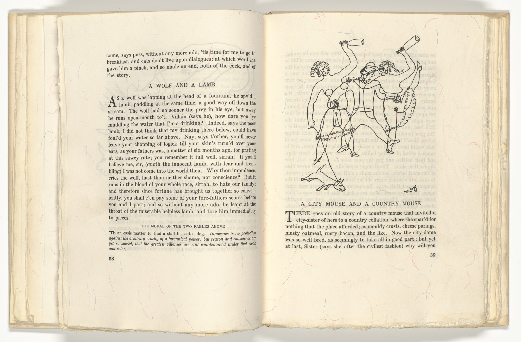 Alexander Calder. Headpiece (page 39) from Fables of Aesop. 1931