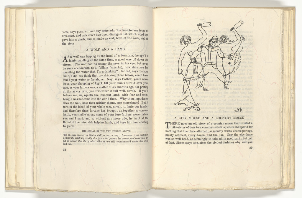 Headpiece (page 39) from Fables of Aesop