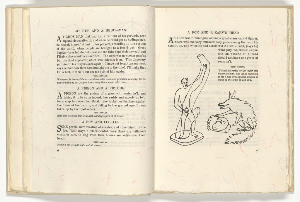 In-text plate (page 7) from Fables of Aesop