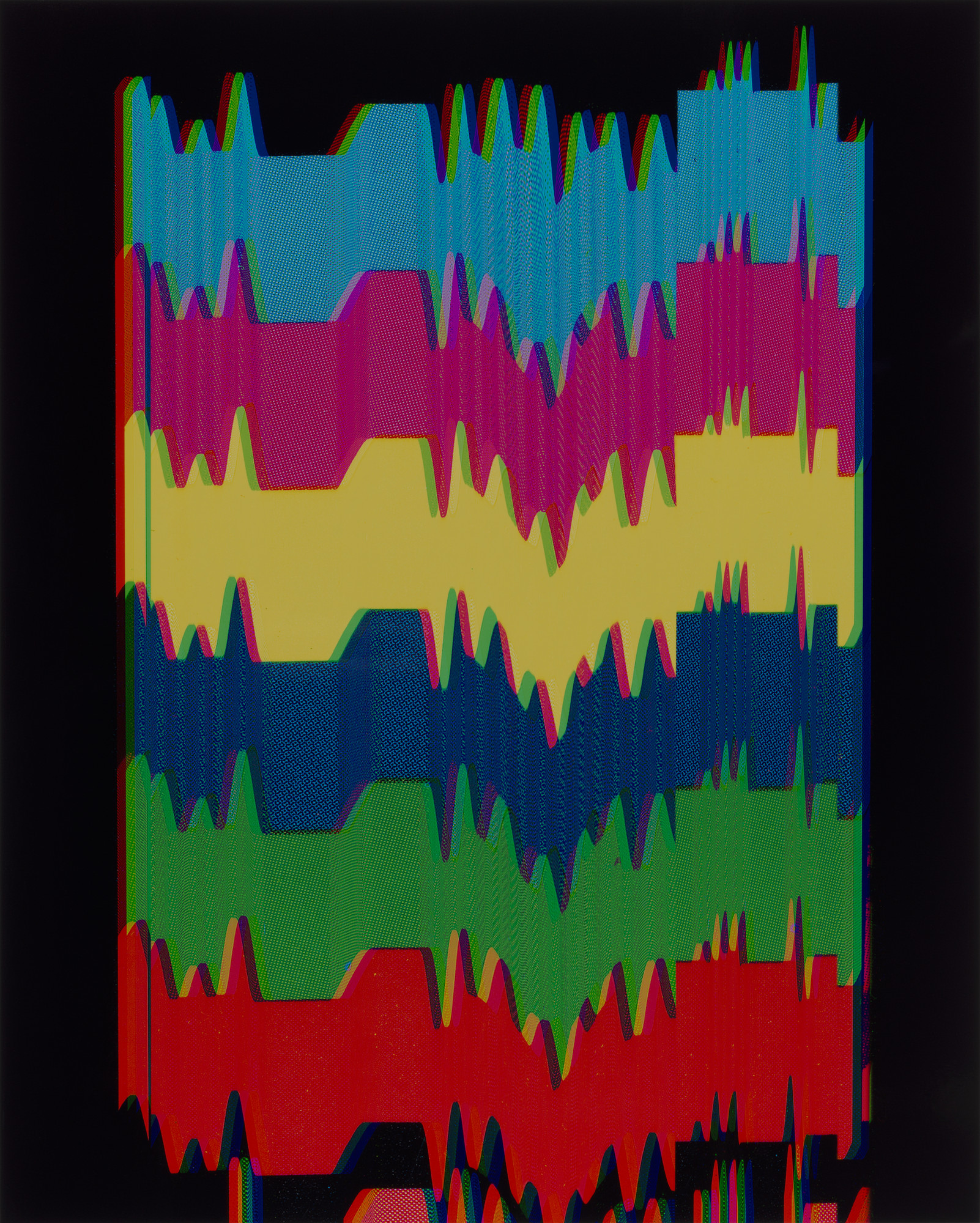 Sara Cwynar. Color Bars 2 (Darkroom Manuals). 2018 | MoMA