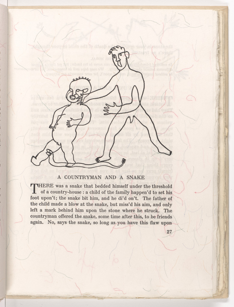 Headpiece (page 27) from Fables of Aesop