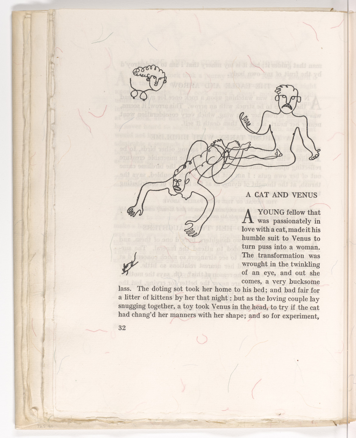 Alexander Calder. Headpiece (page 32) from Fables of Aesop. 1931