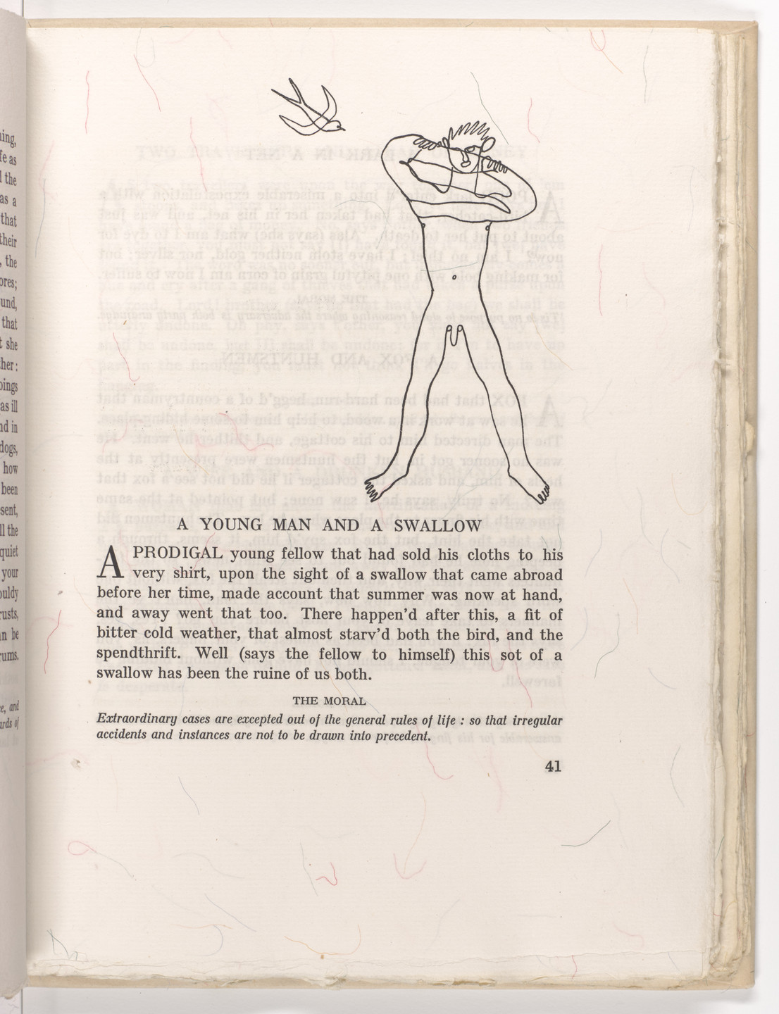 Alexander Calder. Headpiece (page 41) from Fables of Aesop. 1931