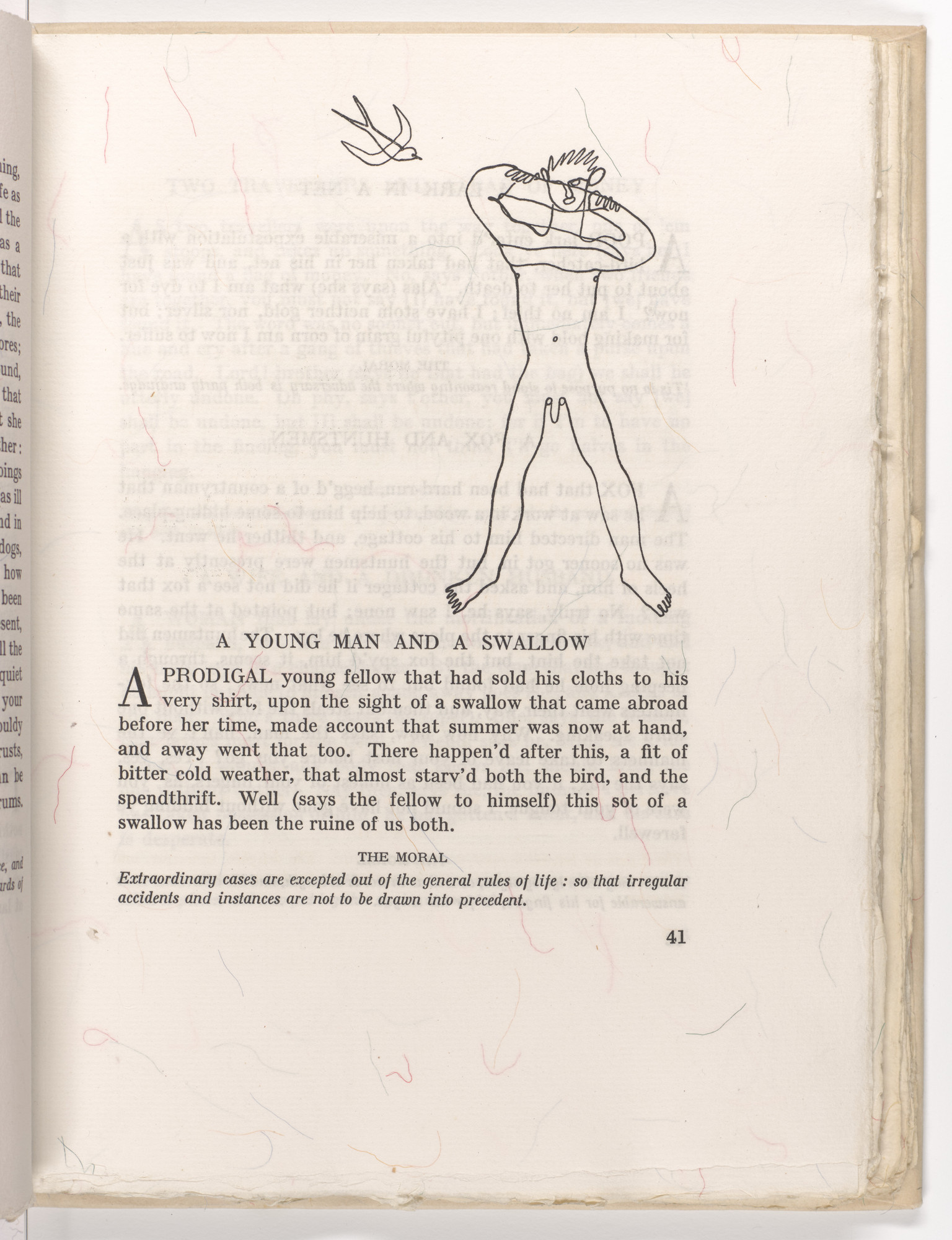 Alexander Calder. Headpiece (page 41) from Fables of Aesop