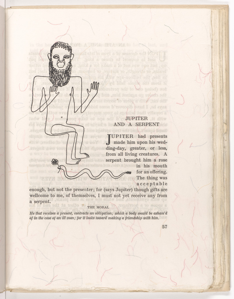 Headpiece (page 53) from Fables of Aesop