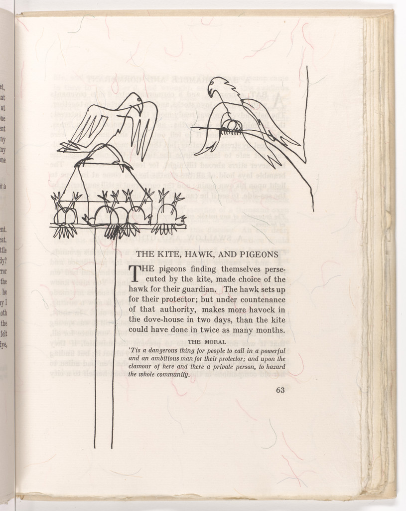 Headpiece (page 63) from Fables of Aesop