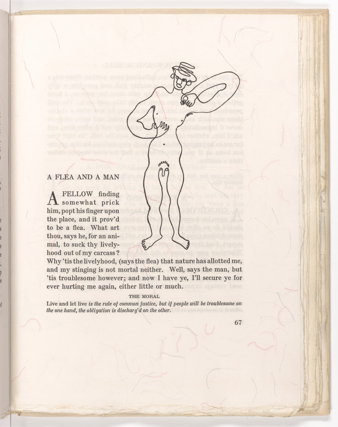 Alexander Calder. Headpiece (page 67) from Fables of Aesop. 1931