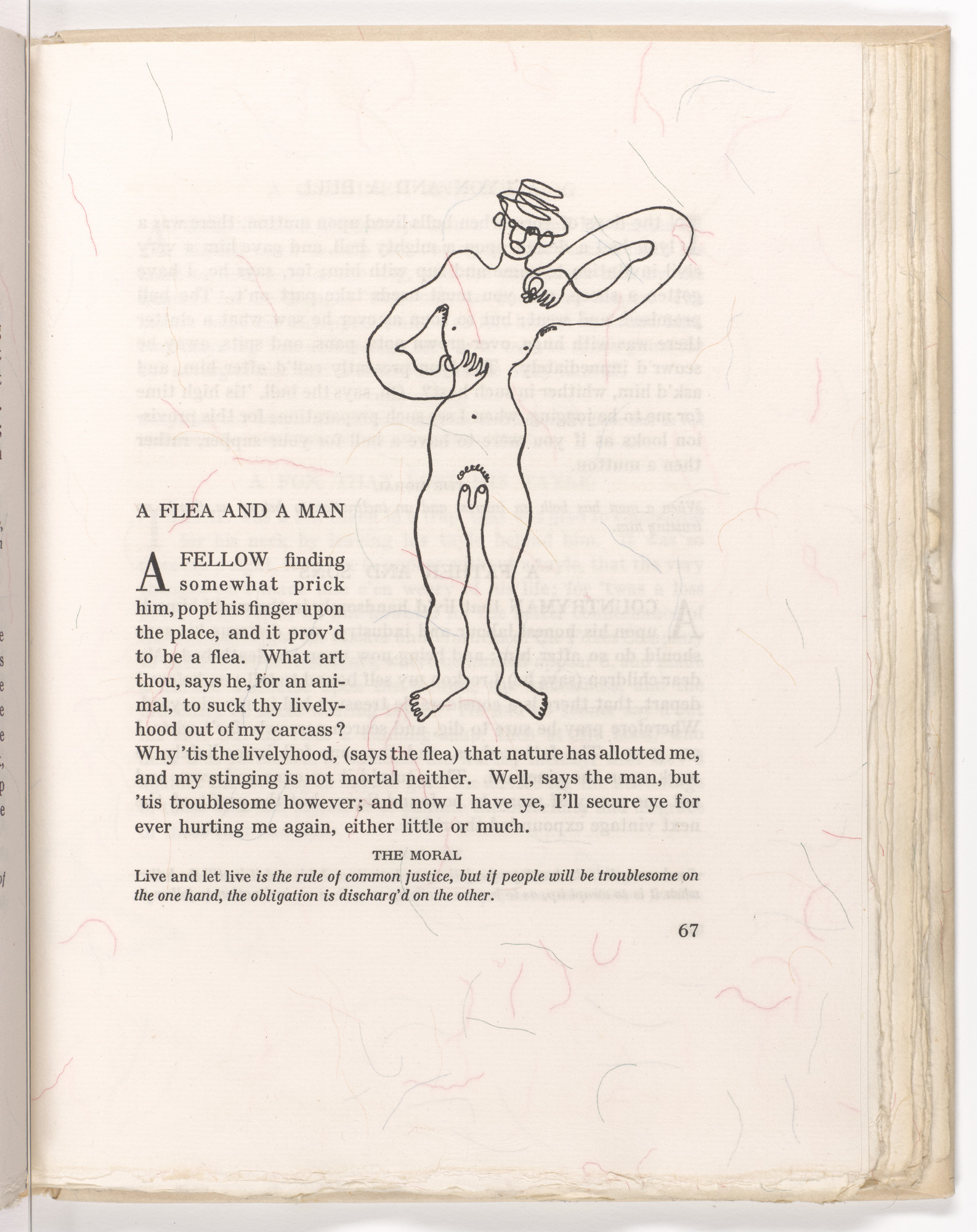 Alexander Calder. Headpiece (page 67) from Fables of Aesop