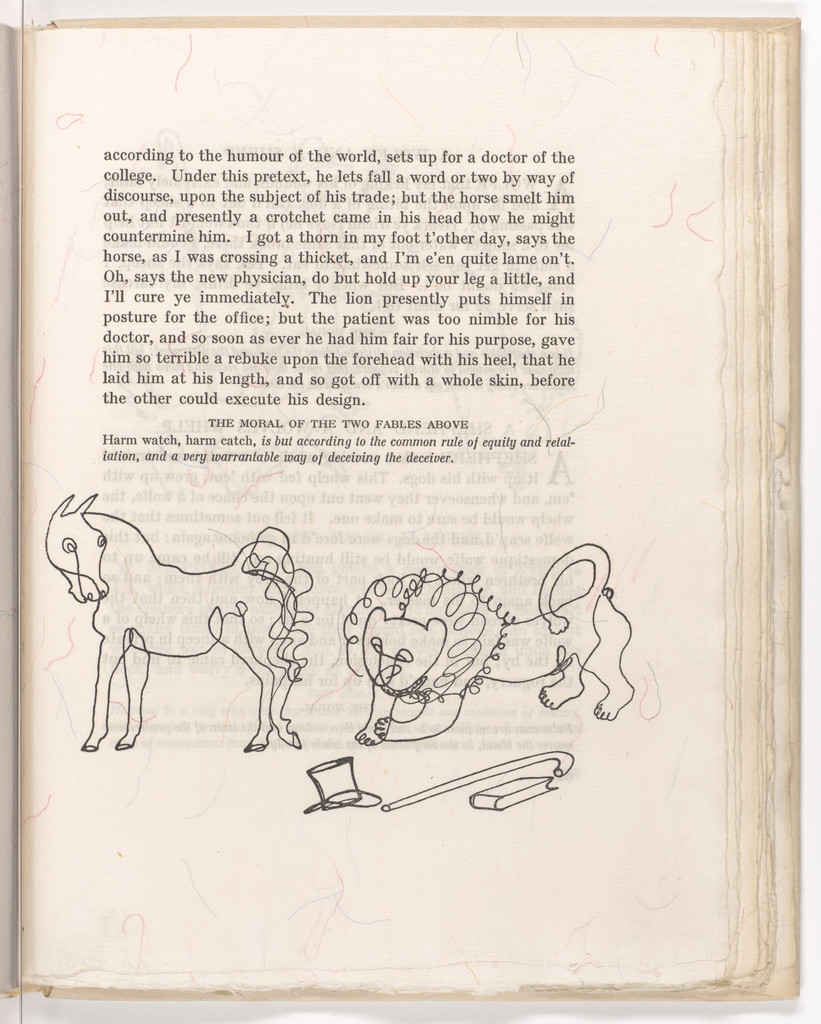 Tailpiece (page 81) from Fables of Aesop