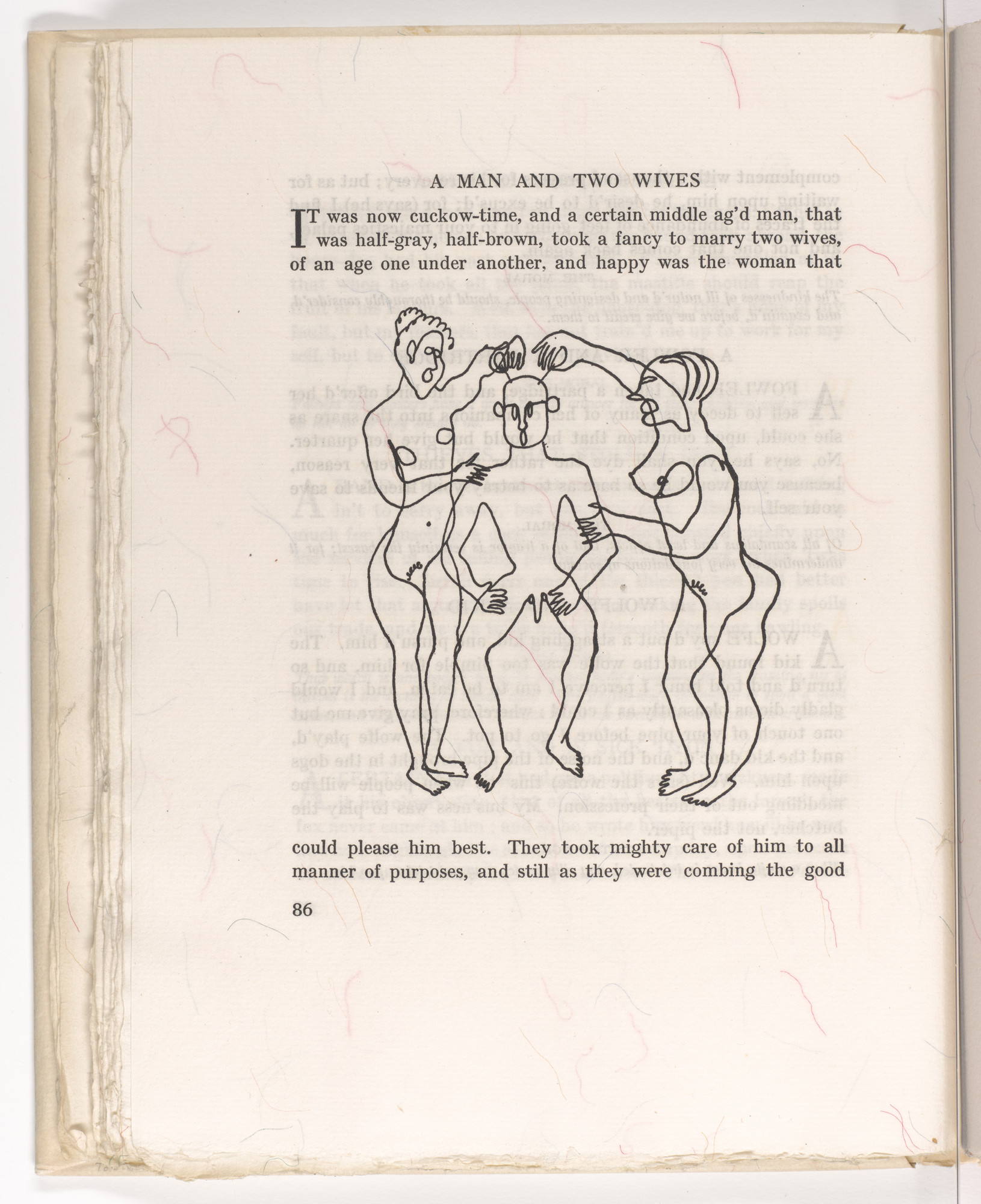 Alexander Calder. In-text plate (page 86) from Fables of Aesop