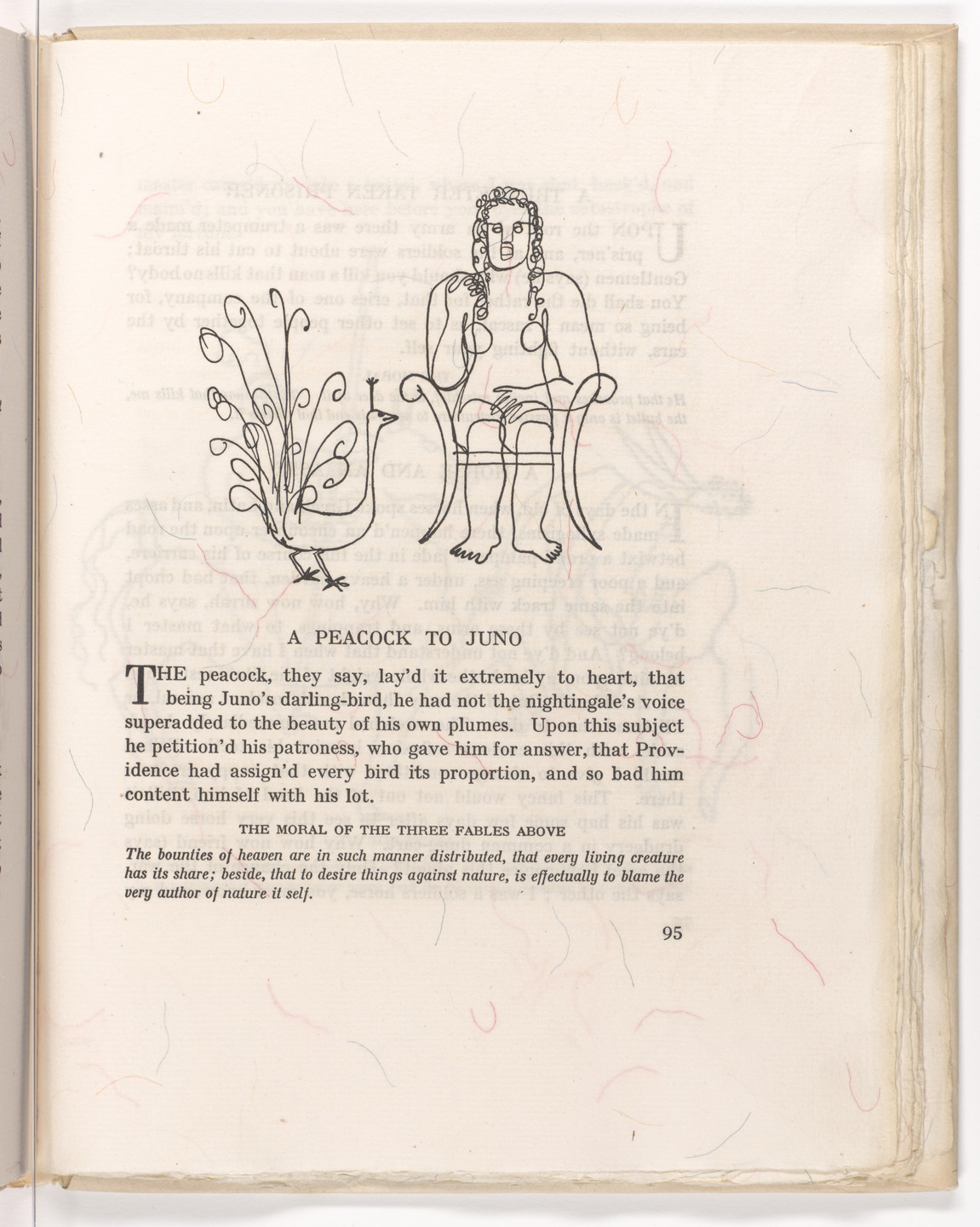 Alexander Calder. Headpiece (page 95) from Fables of Aesop. 1931