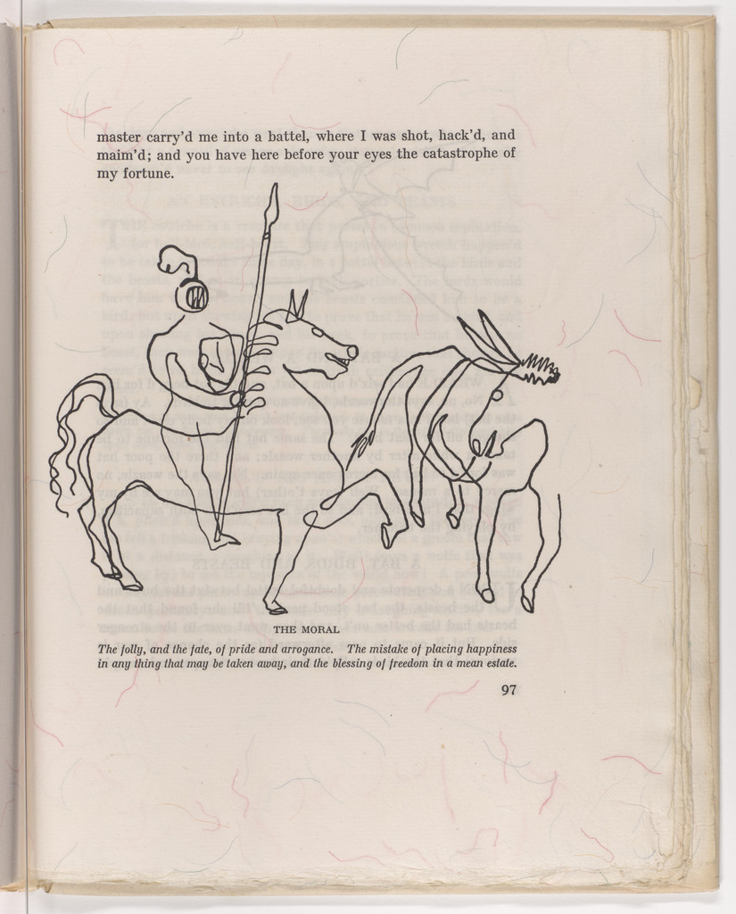 In-text plate (page 97) from Fables of Aesop