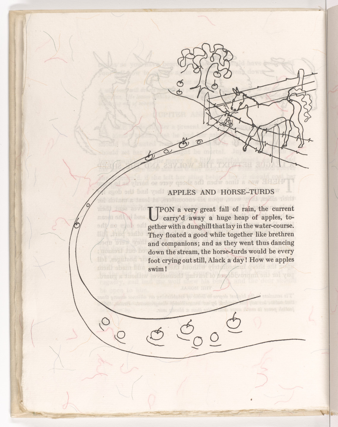 Alexander Calder. In-text plate (page 106) from Fables of Aesop. 1931
