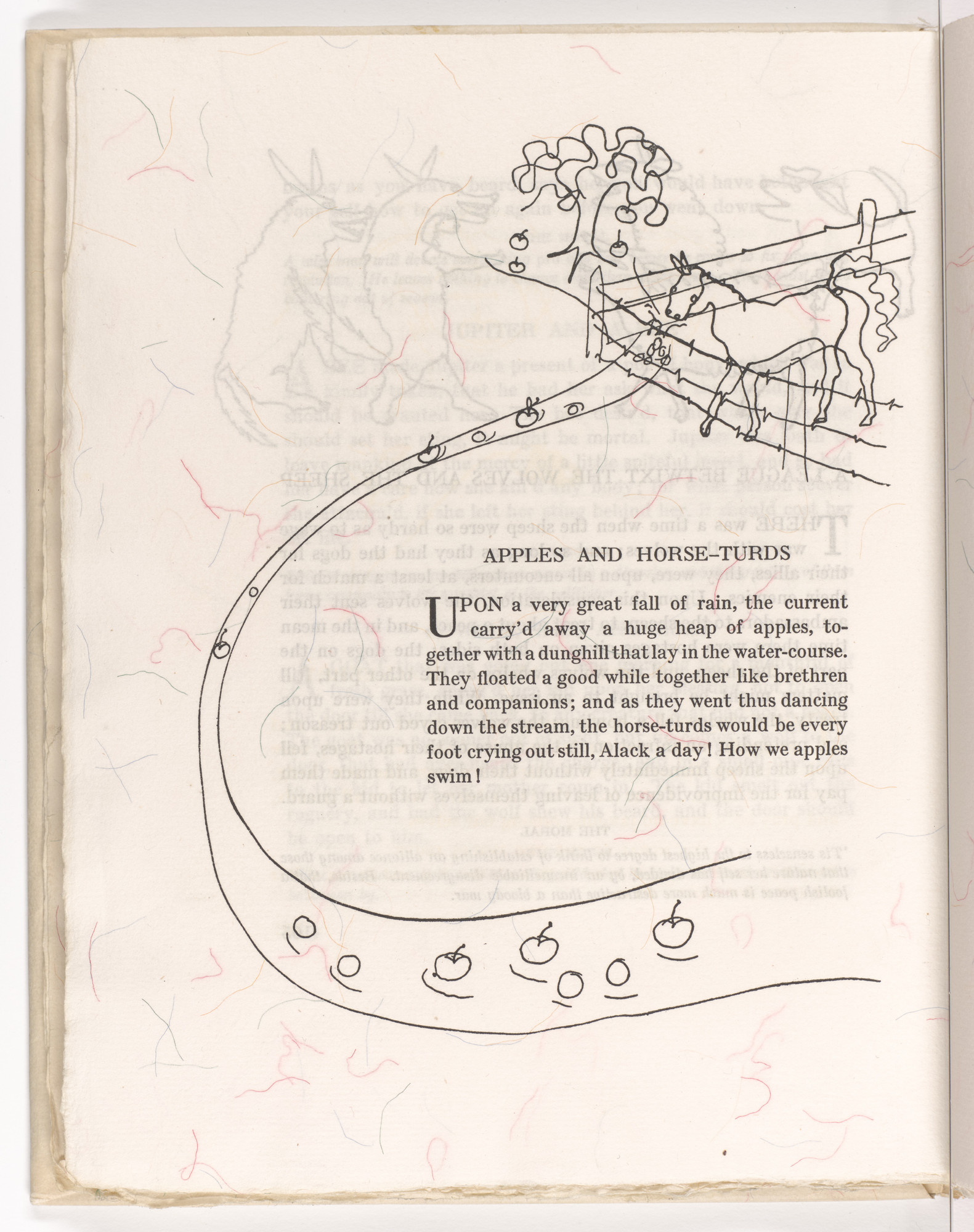 Alexander Calder. In-text plate (page 106) from Fables of Aesop