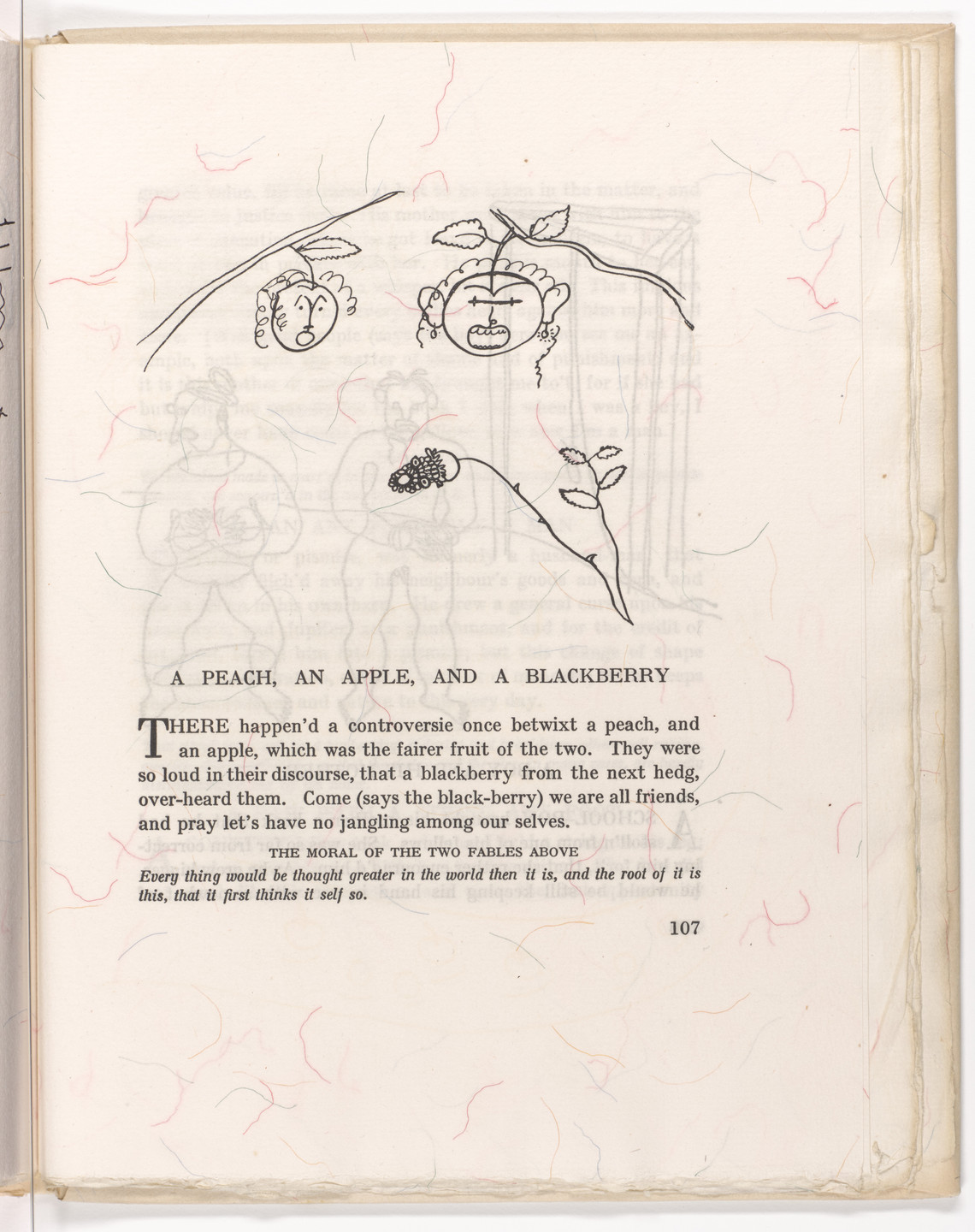 Alexander Calder. Headpiece (page 107) from Fables of Aesop. 1931