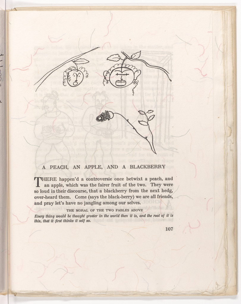 Headpiece (page 107) from Fables of Aesop