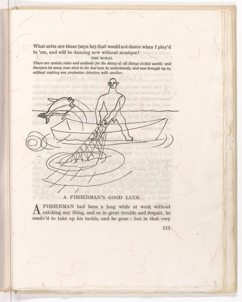 In-text plate (page 111) from Fables of Aesop