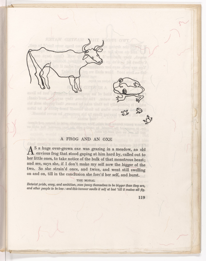 Headpiece (page 119) from Fables of Aesop