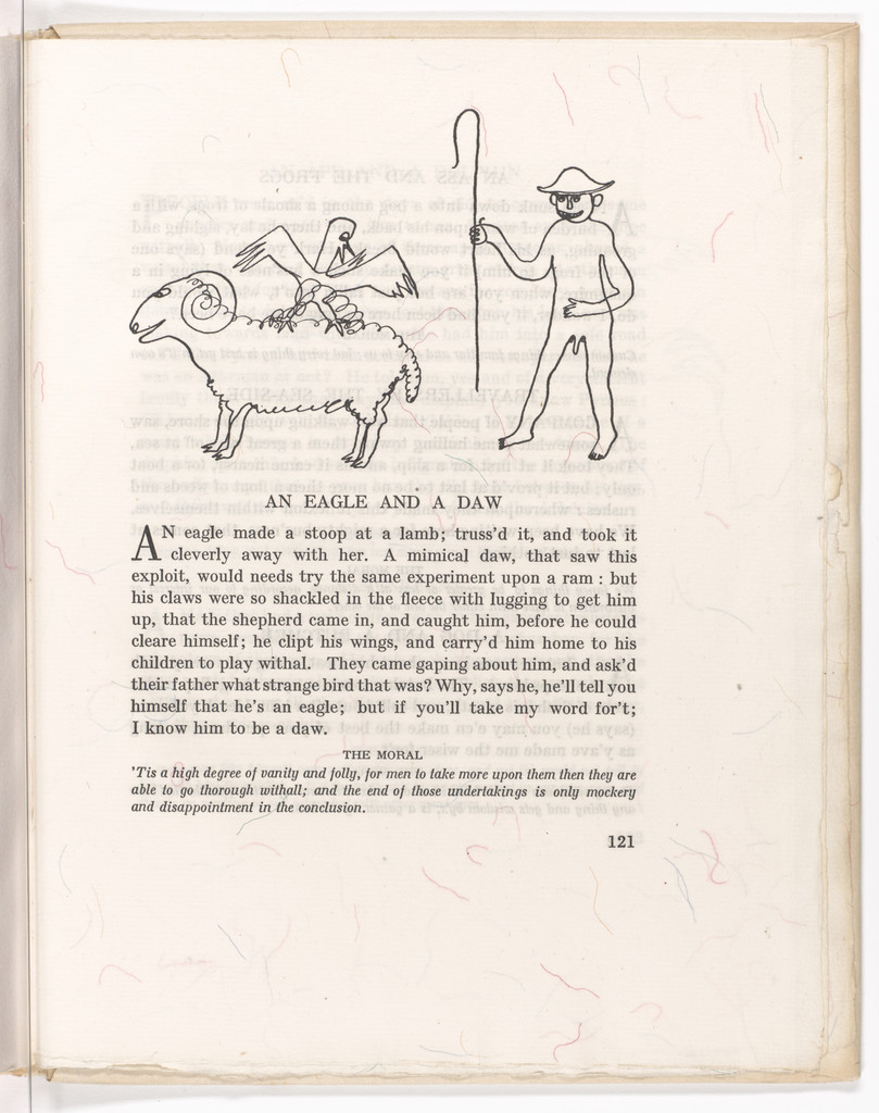 Headpiece (page 121) from Fables of Aesop