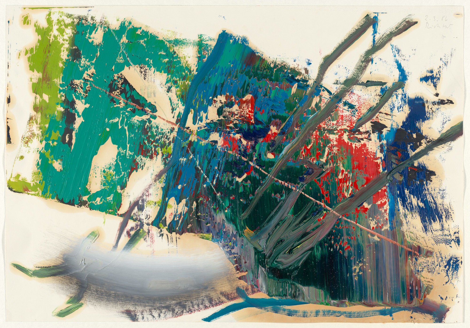 Gerhard Richter. 2.3.86