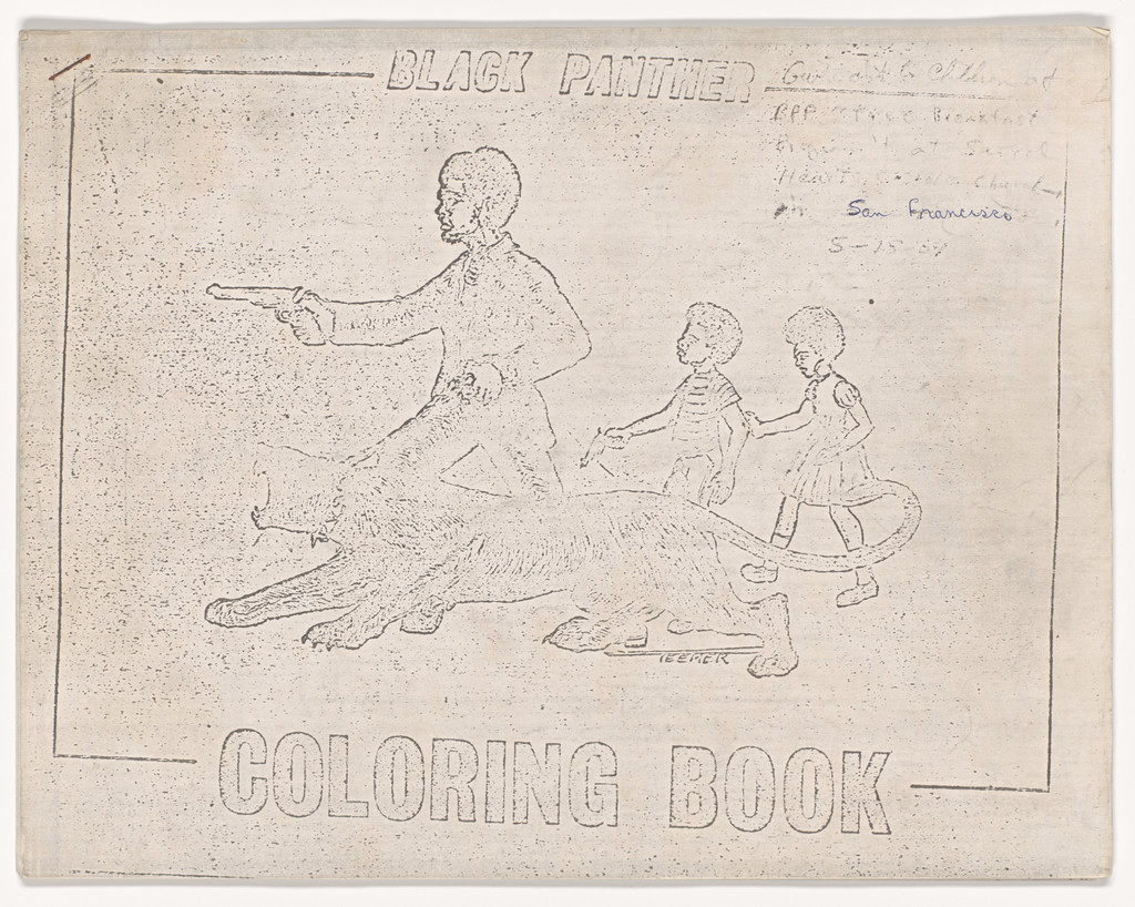 The Black Panther Coloring Book