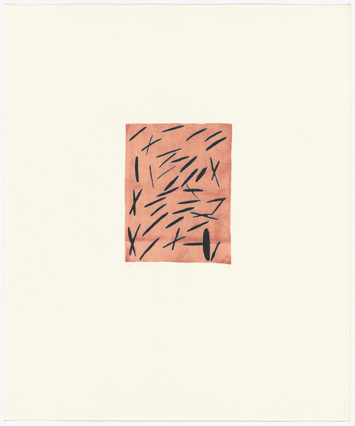 Larry Poons. Untitled from Ten from Leo Castelli. 1967