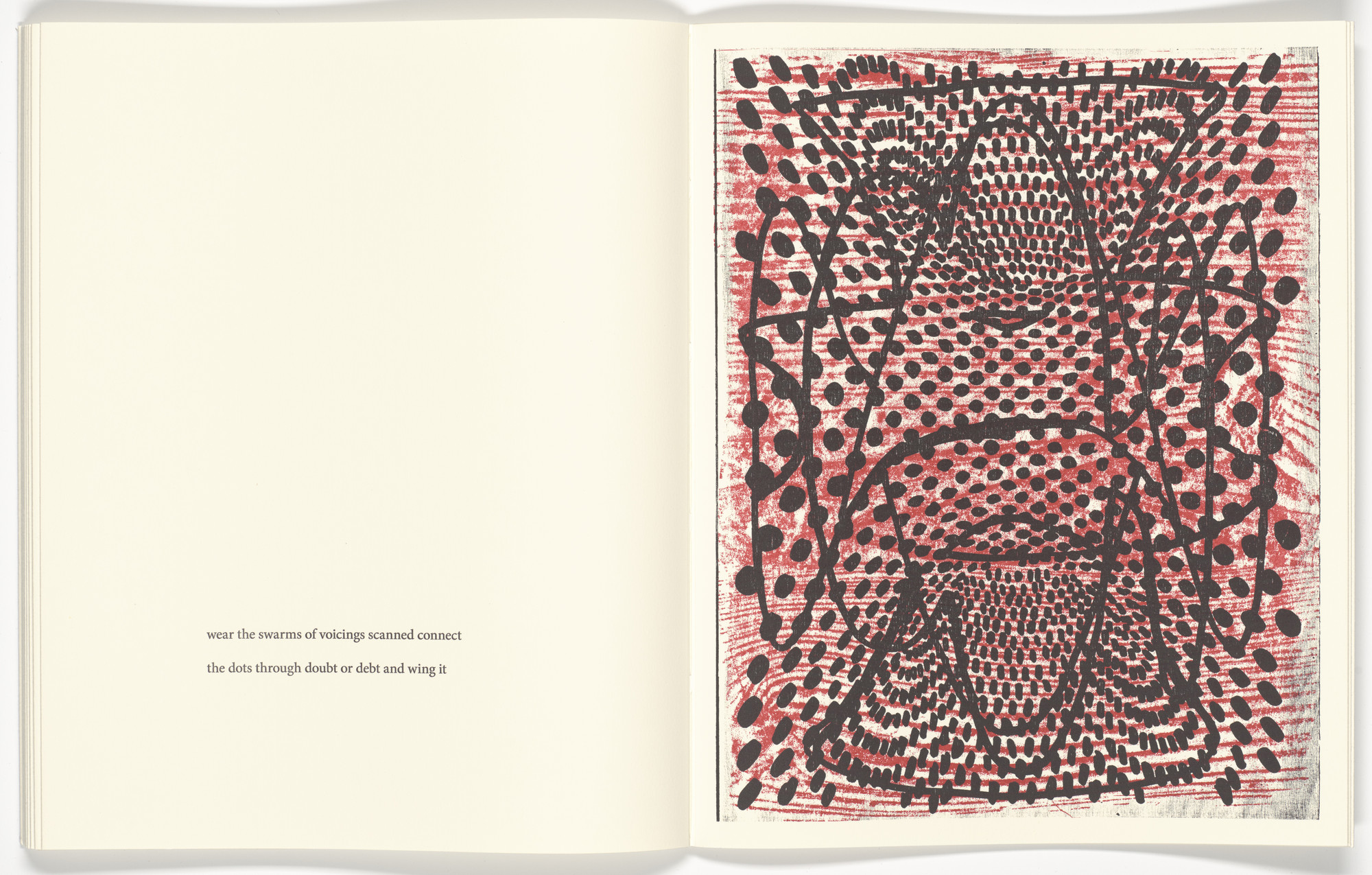 Terry Winters. Plate (folio 11) from Beginning Being an Engine