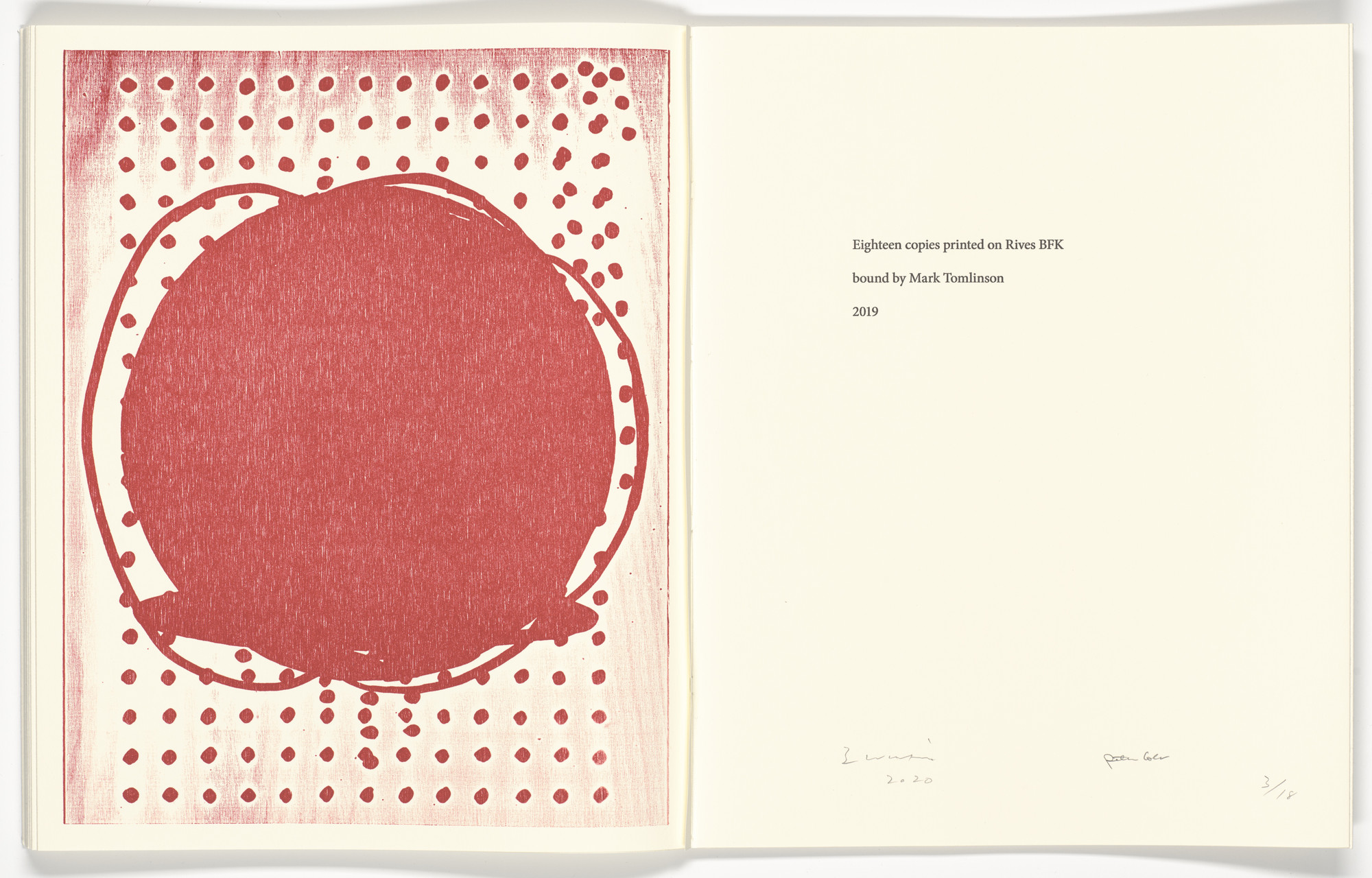 Terry Winters. Plate (folio 11 verso) from Beginning Being an Engine