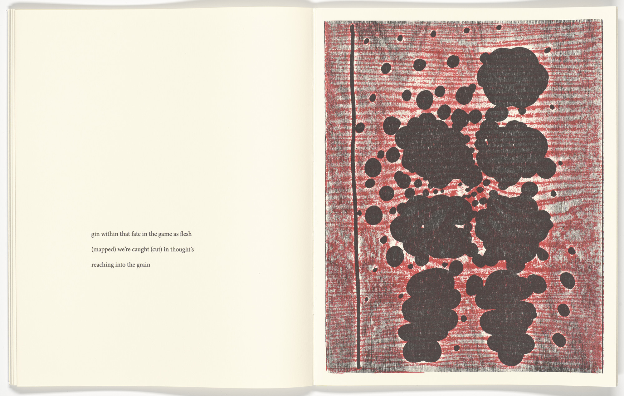 Terry Winters. Plate (folio 5) from Beginning Being an Engine