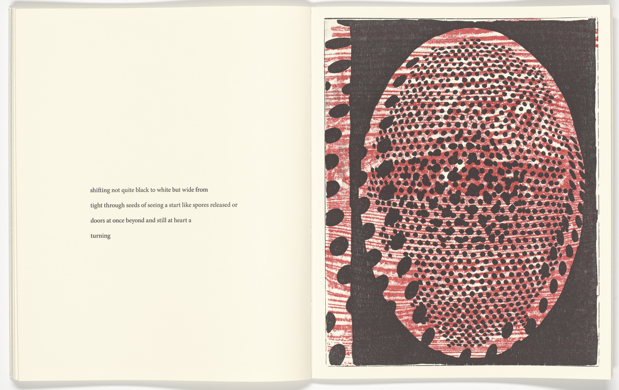 Terry Winters. Plate (folio 7) from Beginning Being an Engine