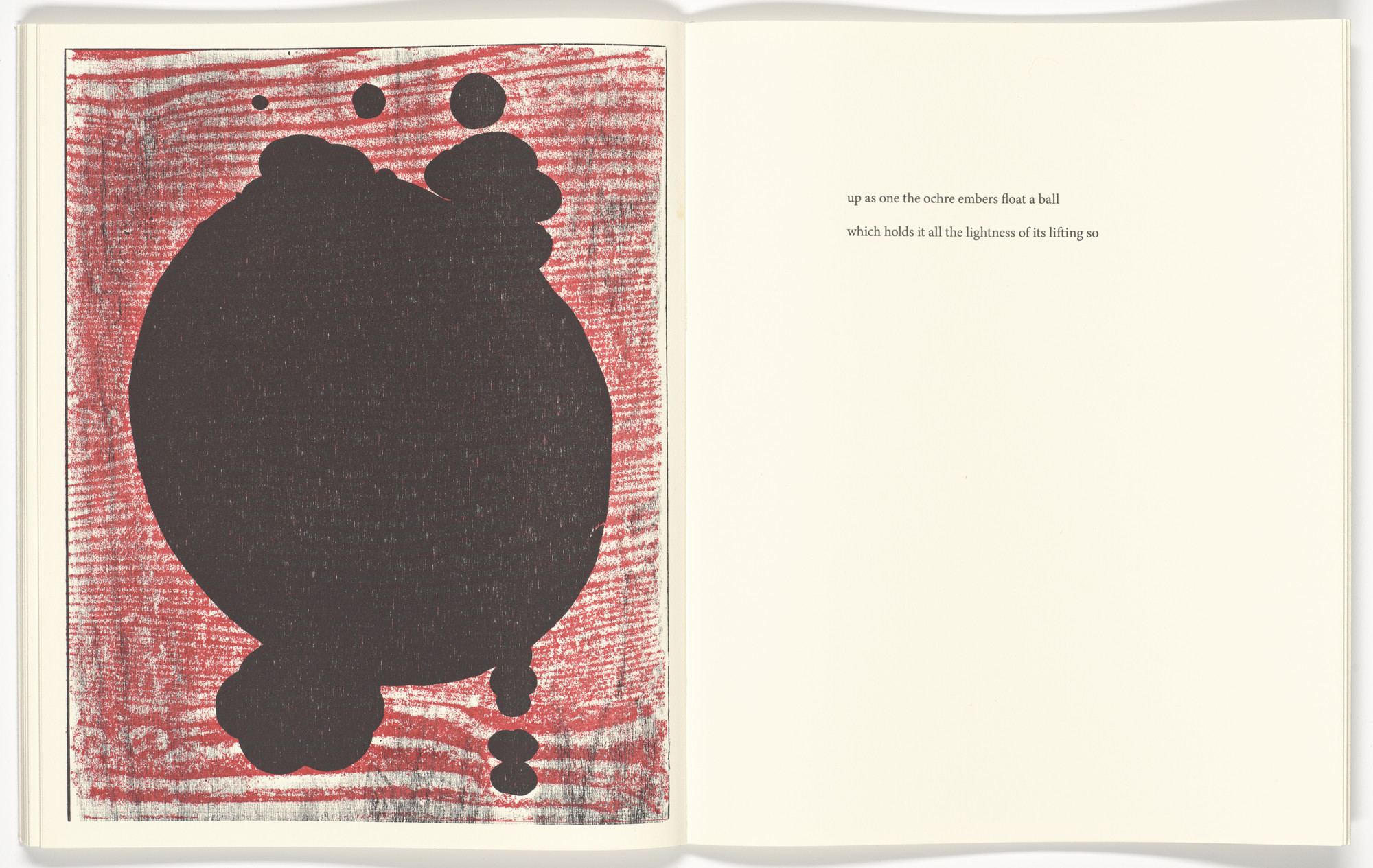Terry Winters. Plate (folio 7 verso) from Beginning Being an Engine