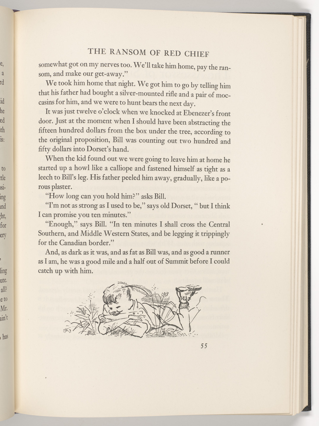 George Grosz. Tailpiece (page 55) from The Voice of the City and Other Stories. 1935