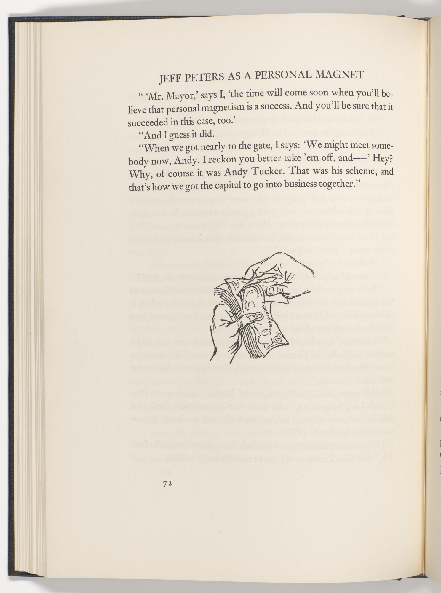 George Grosz. Tailpiece (page 72) from The Voice of the City and Other Stories