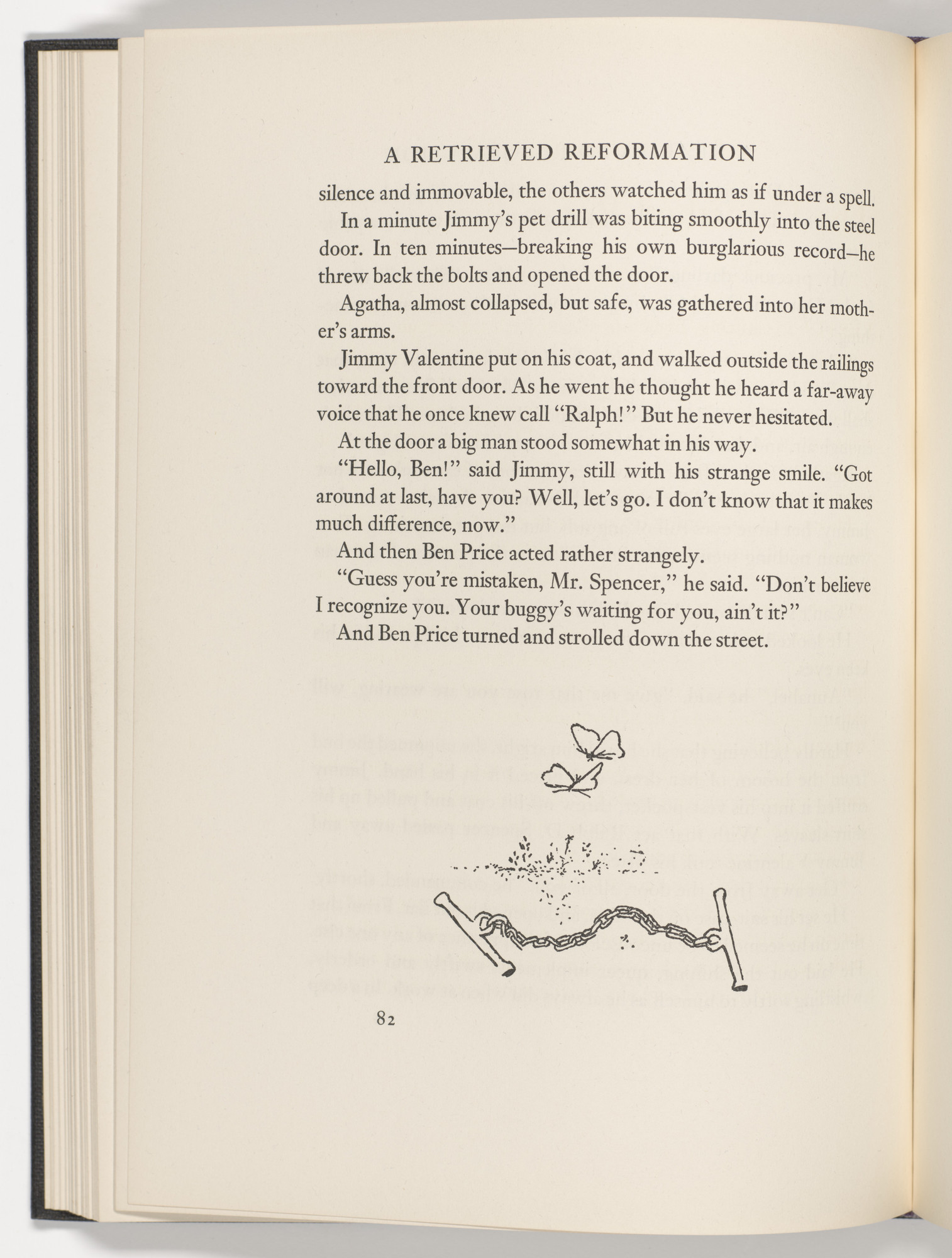 George Grosz. Tailpiece (page 82) from The Voice of the City and Other Stories