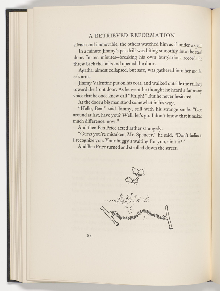 Tailpiece (page 82) from The Voice of the City and Other Stories