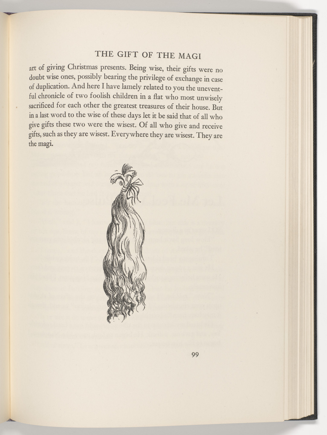 George Grosz. Tailpiece (page 99) from The Voice of the City and Other Stories. 1935