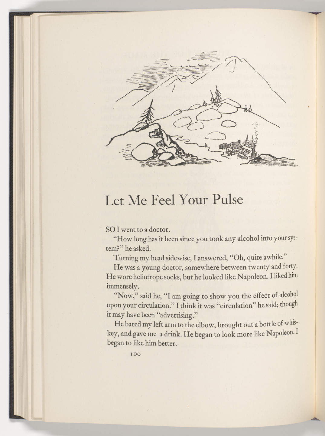 George Grosz. Headpiece (page 100) from The Voice of the City and Other Stories. 1935