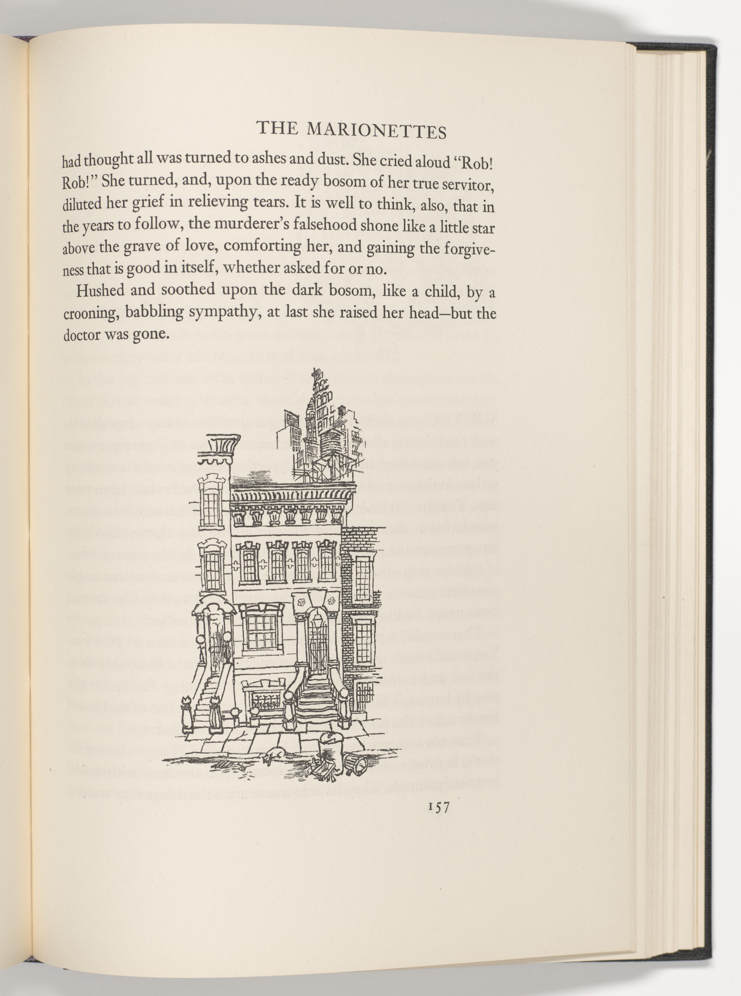 George Grosz. Tailpiece (page 157) from The Voice of the City and Other Stories