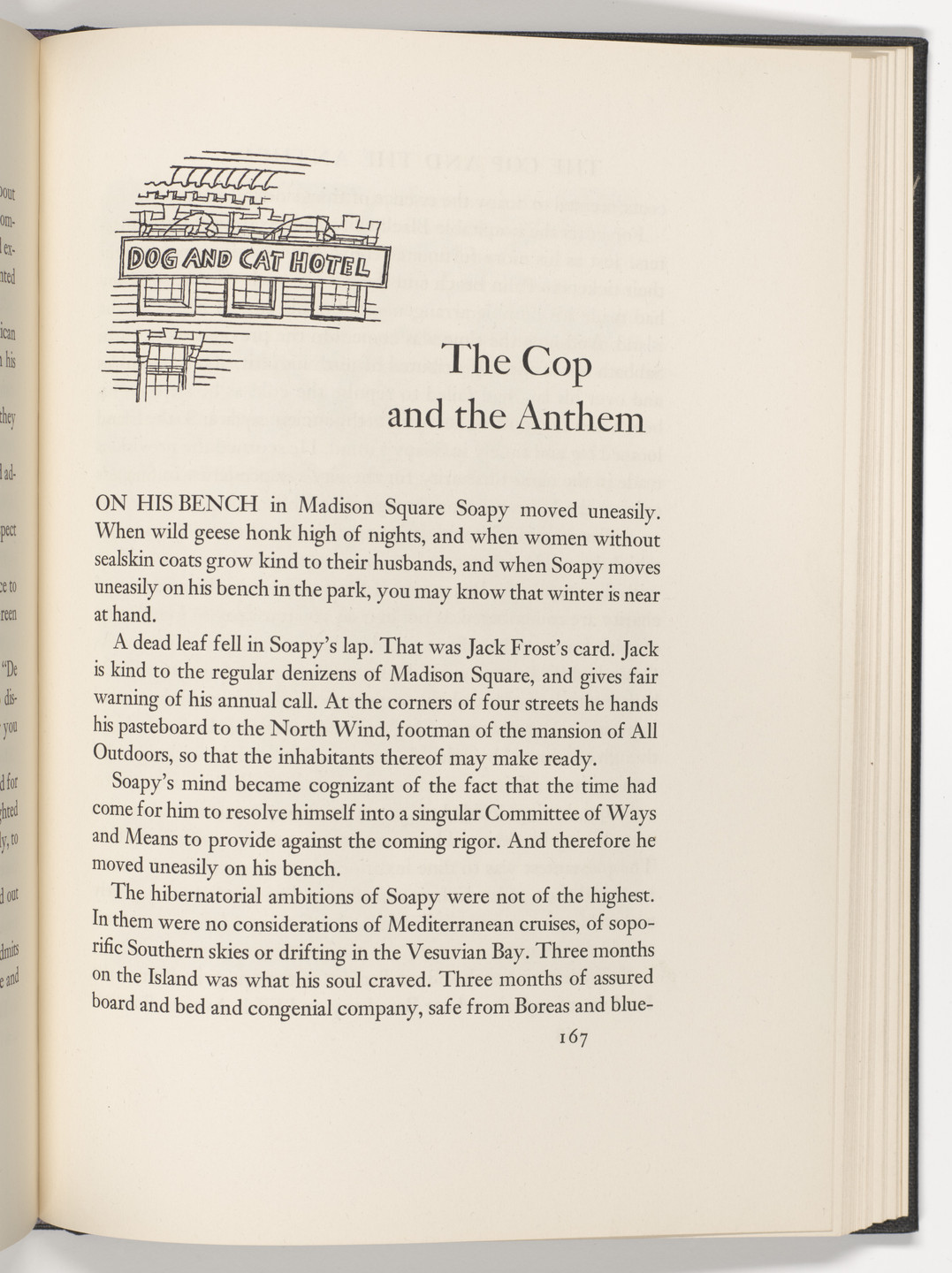 George Grosz. Headpiece (page 167) from The Voice of the City and Other Stories. 1935