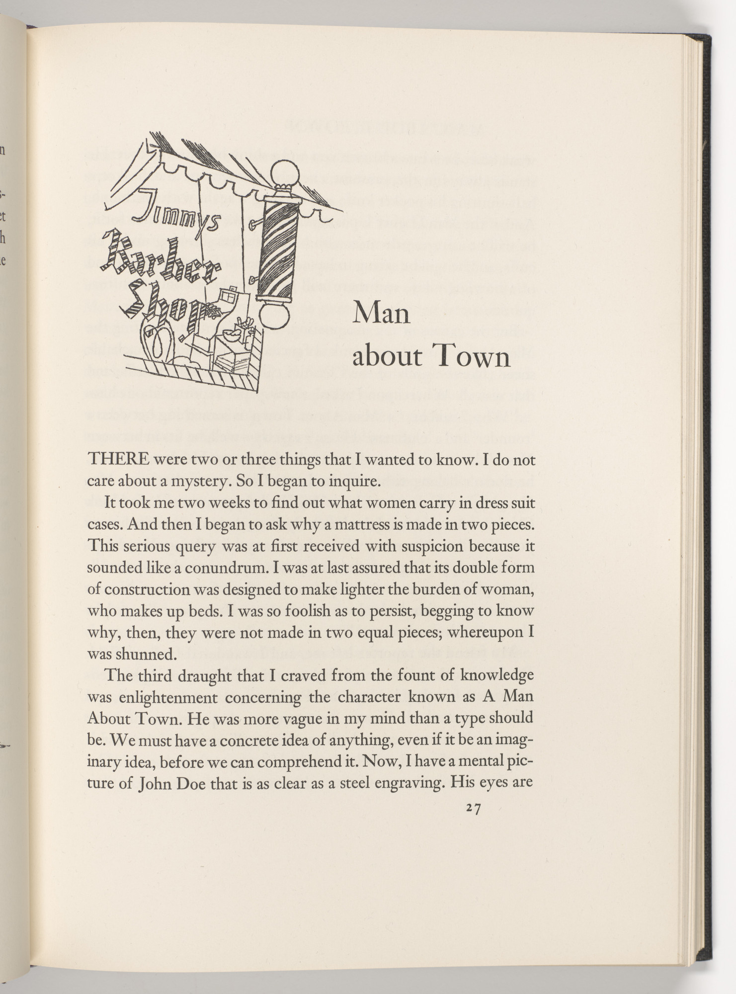 George Grosz. Headpiece (page 27) from The Voice of the City and Other Stories