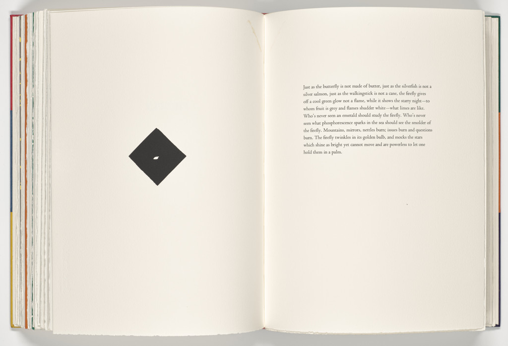 Firefly (plate, folio 61 verso) from A Bestiary