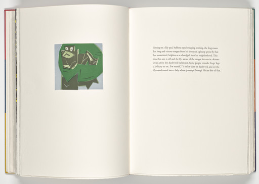 Frog (plate, folio 21 verso) from A Bestiary
