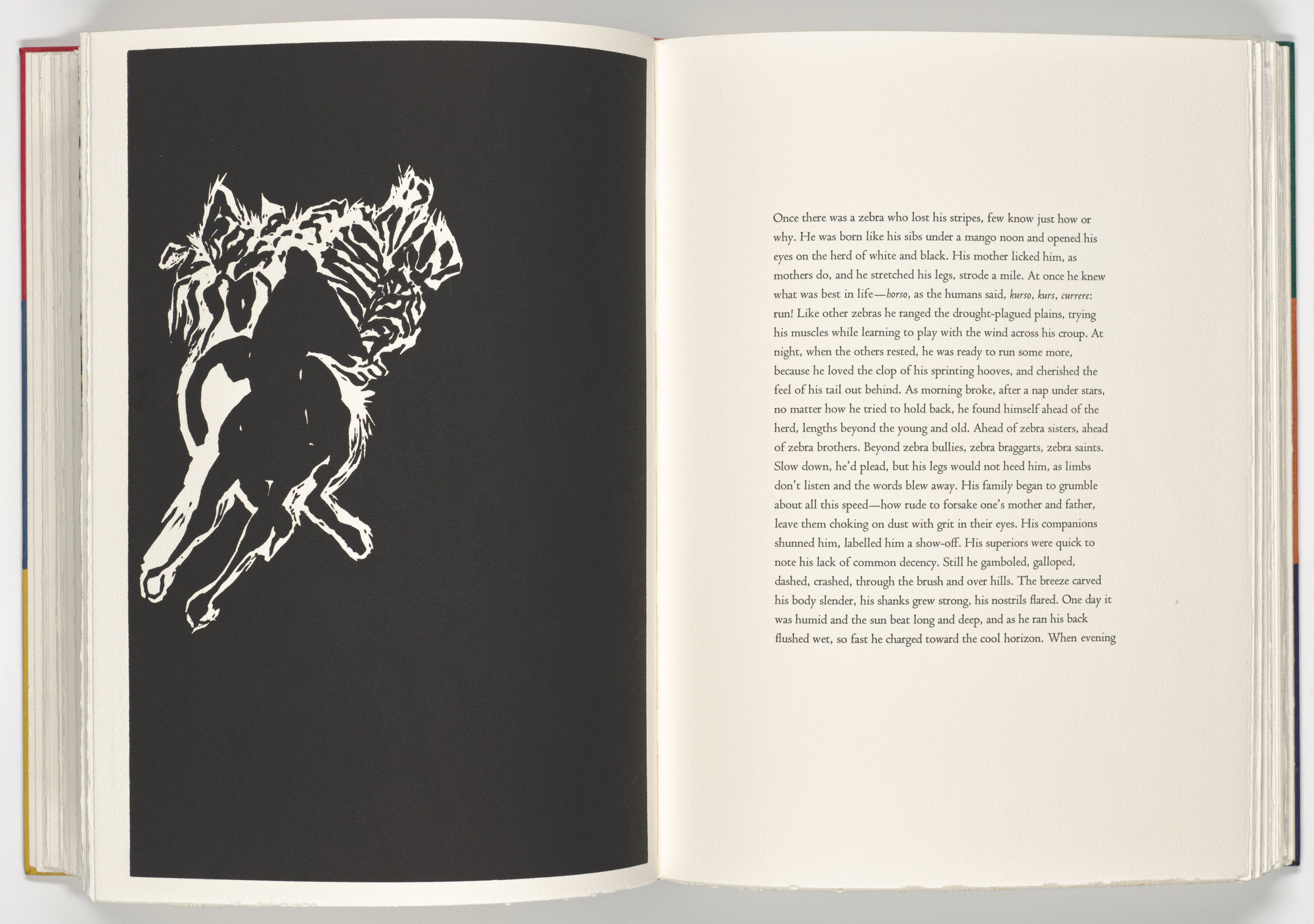 Eric Fischl. Horse (plate, folio 25 verso) from A Bestiary
