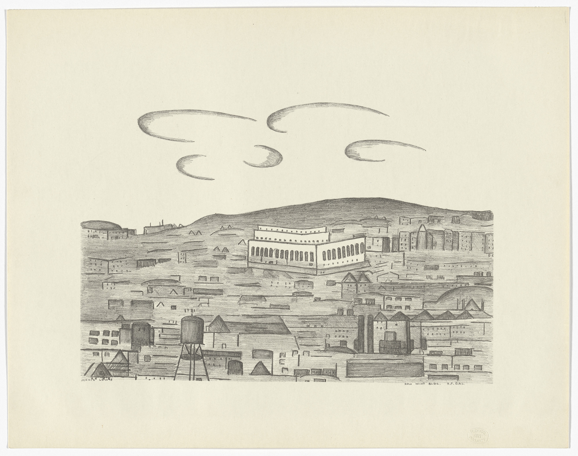 Jennie Lewis. New Mint Bldg.; San Francisco California