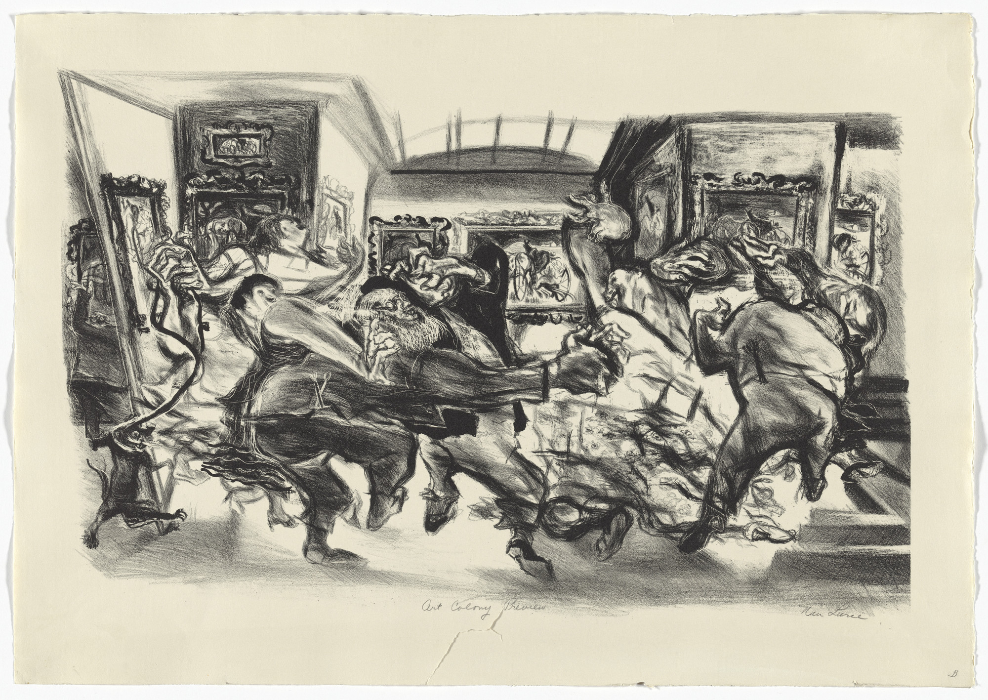 Nan Lurie. Art Colony Preview. c. 1935–43