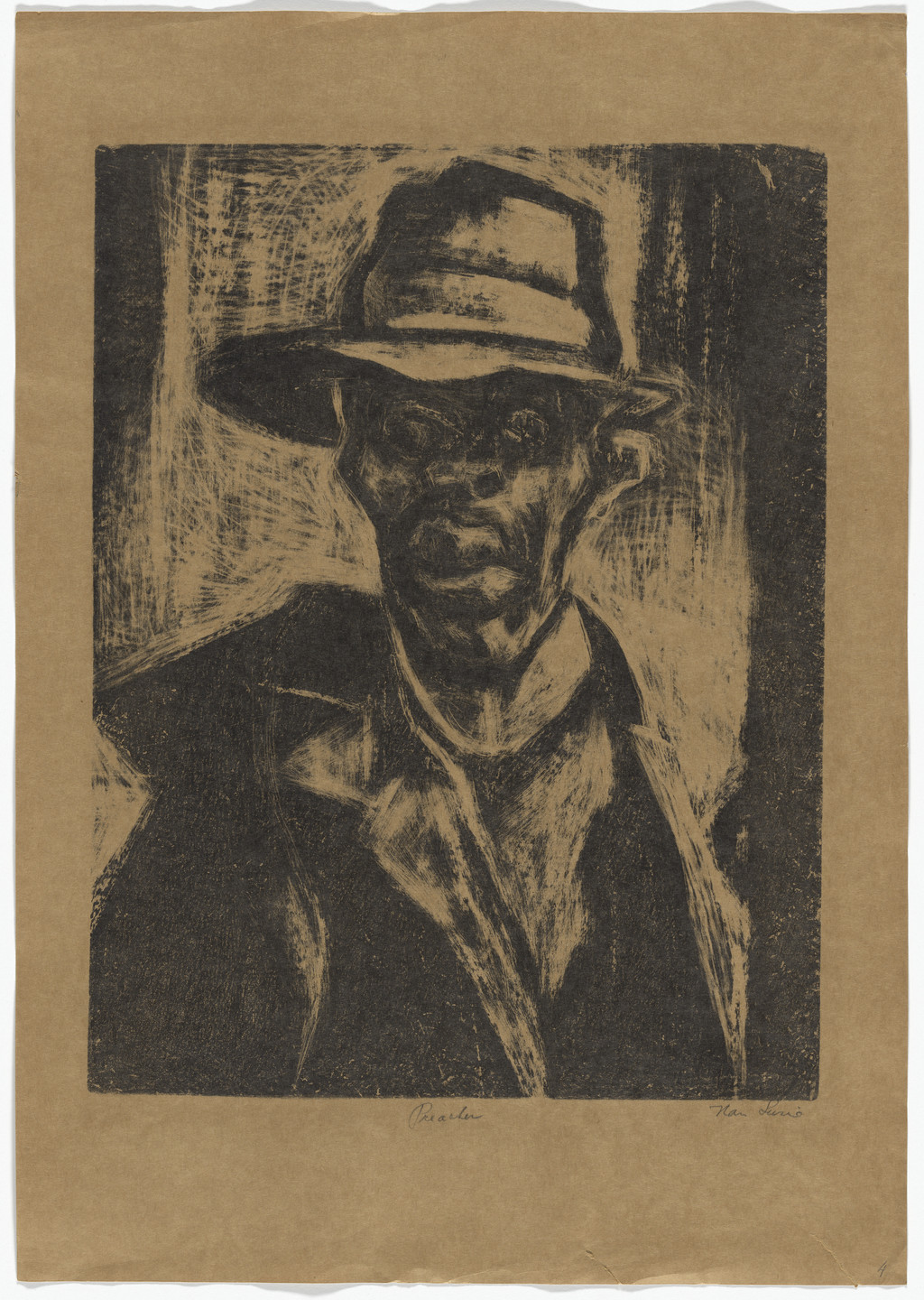 Nan Lurie. Preacher. c. 1935–43