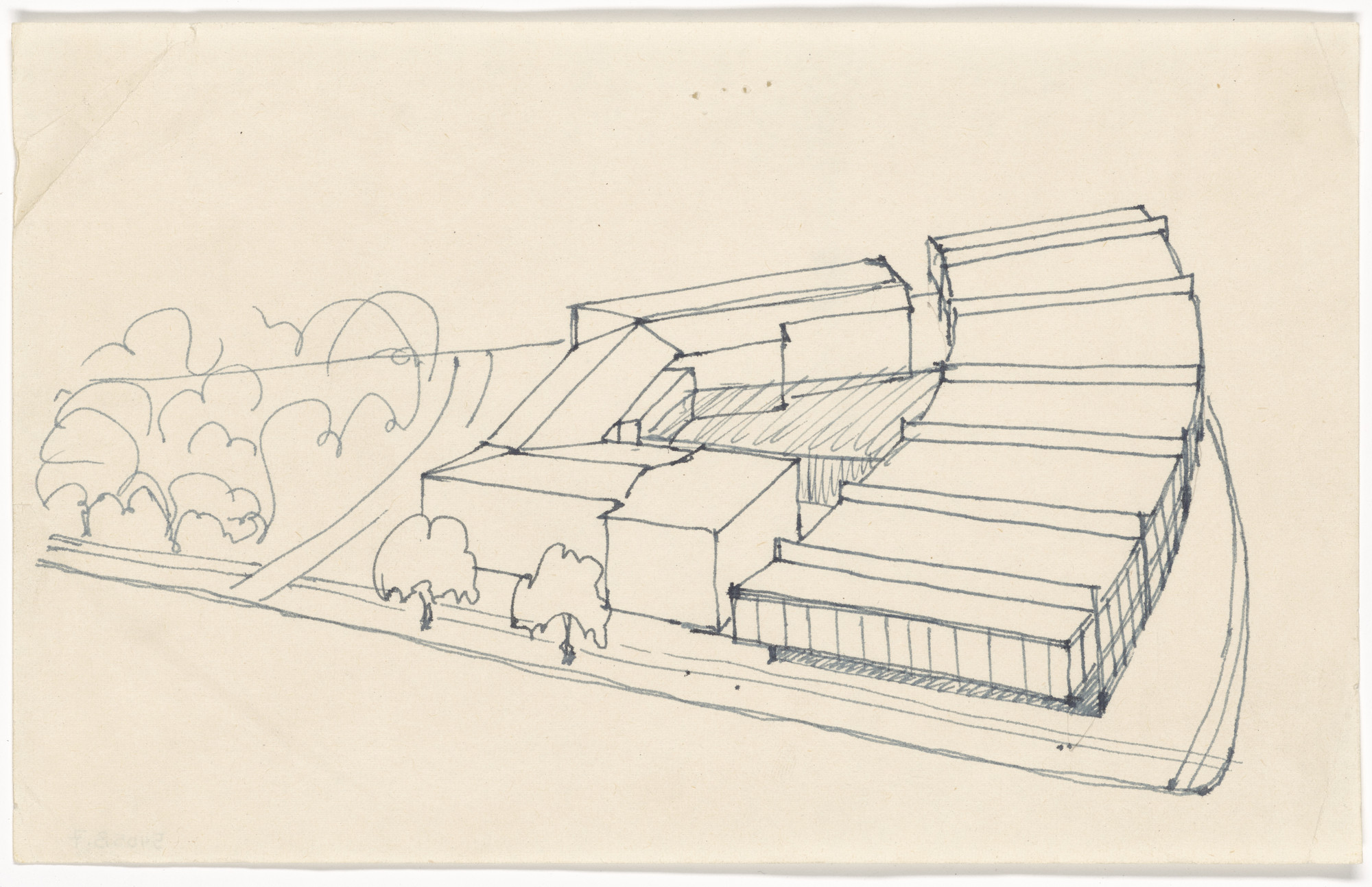 Ludwig Mies van der Rohe. Cullinan Wing Addition, The Museum of Fine Arts, Houston, TX
