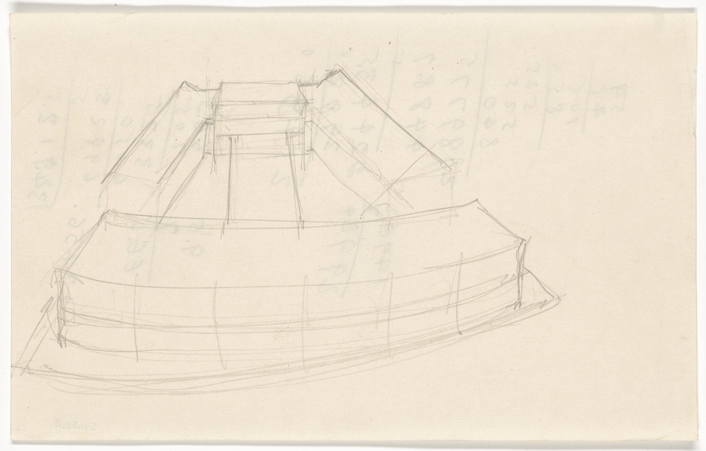 Cullinan Wing Addition, The Museum of Fine Arts, Houston, TX, (Aerial perspective)